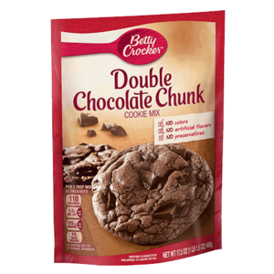 Double Choc Chunk Cookie Mix | Cookie Mixes | Betty Crocker