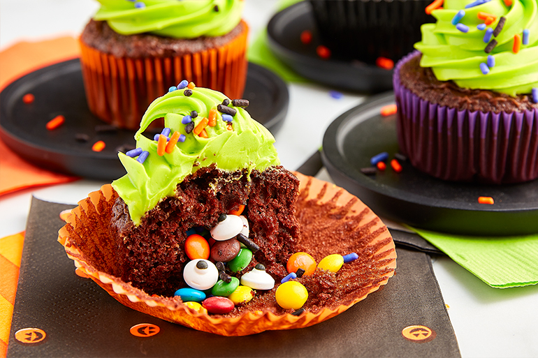 Cupcakes con Sorpresa de Halloween | Betty Crocker - Mexico