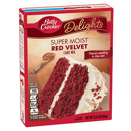 Preparado para torta Red Velvet | Betty Crocker
