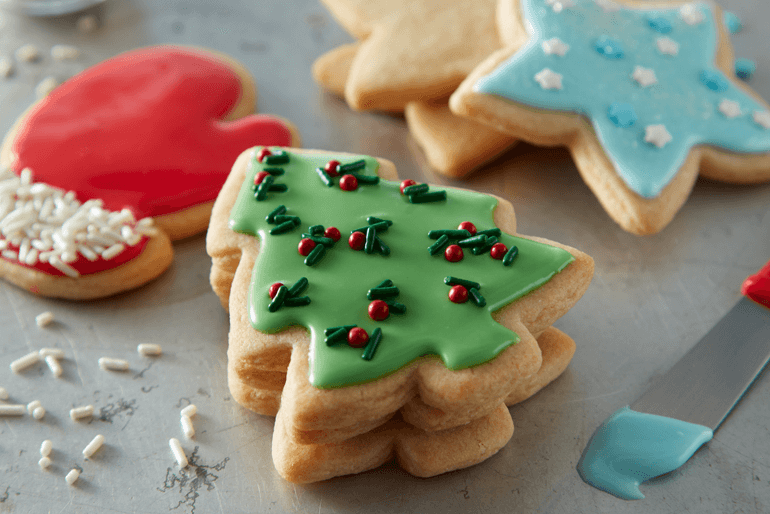 Decoración de galletas de azucar navideñas | Betty Crocker